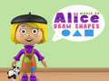 Spel Alices Värld: Rita Former på nätet