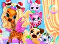 Spel Husdjurens Grooming Bubbelparty på nätet