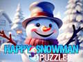 Spel Glad Snögubbe Pussel på nätet
