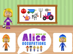 Spel Alice yrkenas värld på nätet