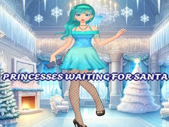 Spel Prinsessor Väntar på Jultomten på nätet