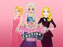 Spel Prinsessor: Casting Rush på nätet