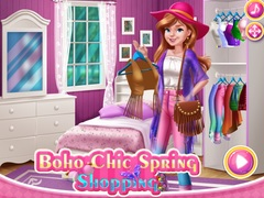 Spel Boho Chic Vårshopping på nätet