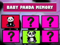 Spel Baby Panda Minne på nätet