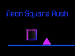 Spel Neon Fyrkant Rush på nätet