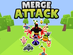 Spel Sammanfoga Monstrattack på nätet