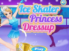 Spel Isdansande Prinsessa Klä Ut på nätet