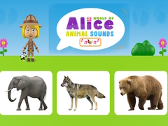 Spel Alices Djur ljudvärld på nätet