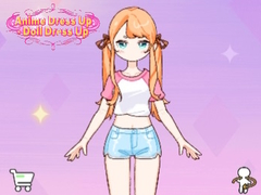 Spel Anime Docka Klä upp på nätet