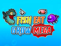 Spel Fisk Äter Växer Mega på nätet