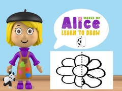 Spel Alice Världen: Lär Dig Rita på nätet