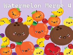 Spel Vattenmelon Sammanfogning 4 på nätet