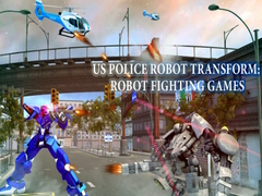 Spel US Police Robot Transform: Robot Strids Spel på nätet