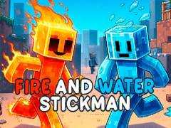 Spel Eld och Vatten Stickman på nätet
