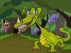 Spel Roliga Monster Pussel på nätet