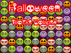 Spel Halloween Block Kollaps på nätet