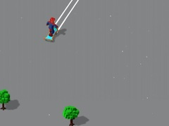 Spel Marvel Spider-Man: Snöskating på nätet