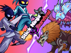 Spel Stick Ninja Överlevnad på nätet