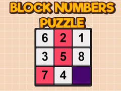 Spel Blocknummer pussel på nätet