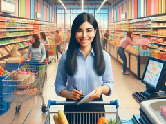 Spel Supermarknadssimulator på nätet