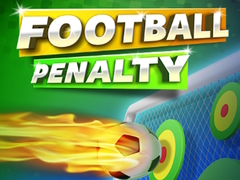 Spel Fotboll Straff på nätet