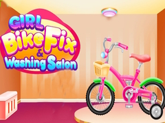 Spel Flicka Cykel Reparations- och Tvättsalong på nätet