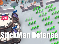 Spel Stickman Försvar på nätet