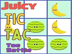 Spel Saftig Tic Tac Toe Strid på nätet