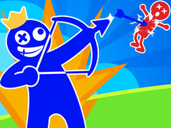 Spel Röd och Blå Stickman Spion Pussel 2 på nätet