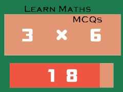 Spel Lär dig matematik: Flervalsfrågor på nätet