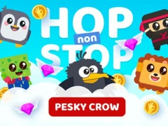 Spel Hoppa utan stopp Besvärande Kråka på nätet