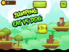 Spel Hoppa Katt Mot Hund på nätet