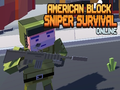 Spel Amerikansk Block Sniper Överlevnad Online på nätet
