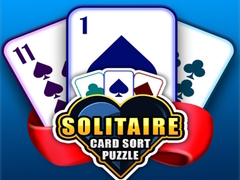 Spel Solitaire Kort Sorteringspussel på nätet