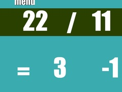 Spel Division Matematik Quiz på nätet