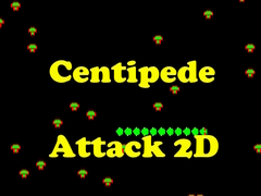 Spel Centipede Attack 2D på nätet