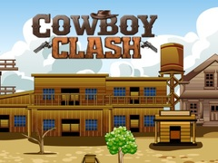 Spel Cowboykonflikt på nätet