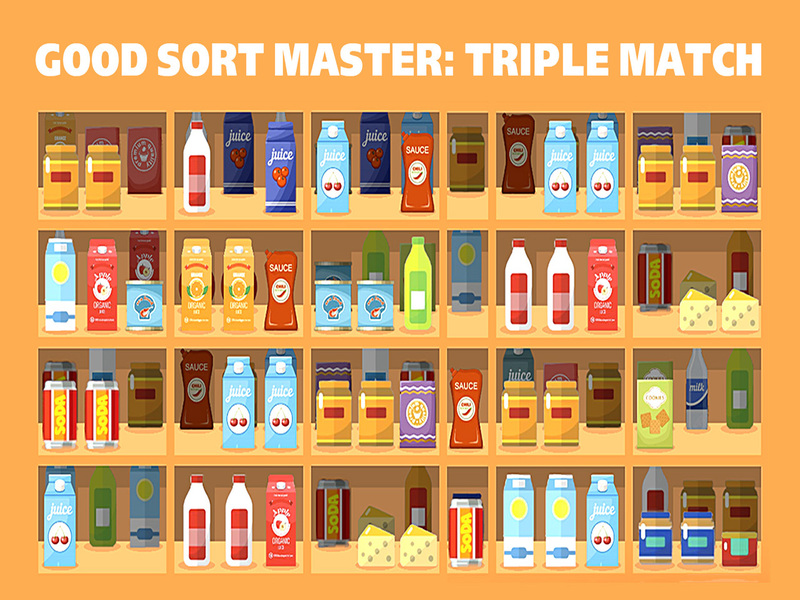Spel Bra sort master trippel match på nätet