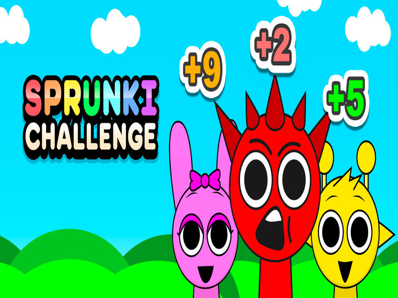 Spel Sprunki Challenge på nätet