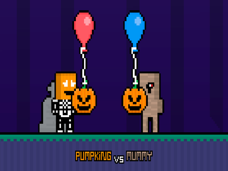 Spel Pumpa vs mamma på nätet