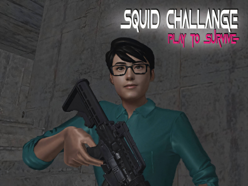 Spel Squid Challenge: Spela för att överleva på nätet