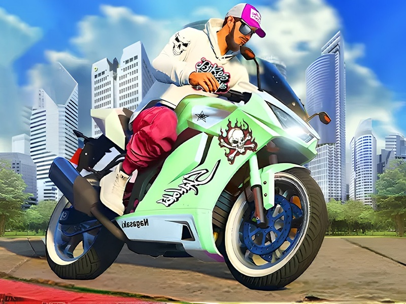 Spel Motorcykel racer: Road Mayhem på nätet
