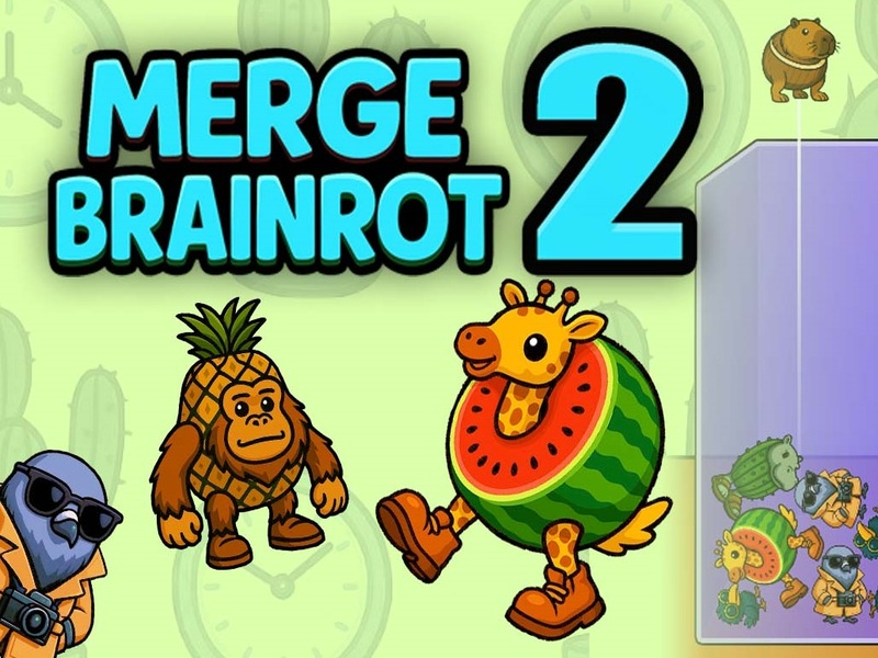 Spel Slå samman BrainRot 2 på nätet