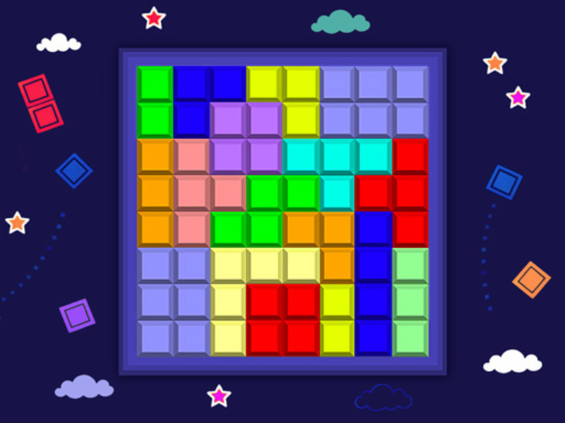 Spel Block combo sprängning på nätet