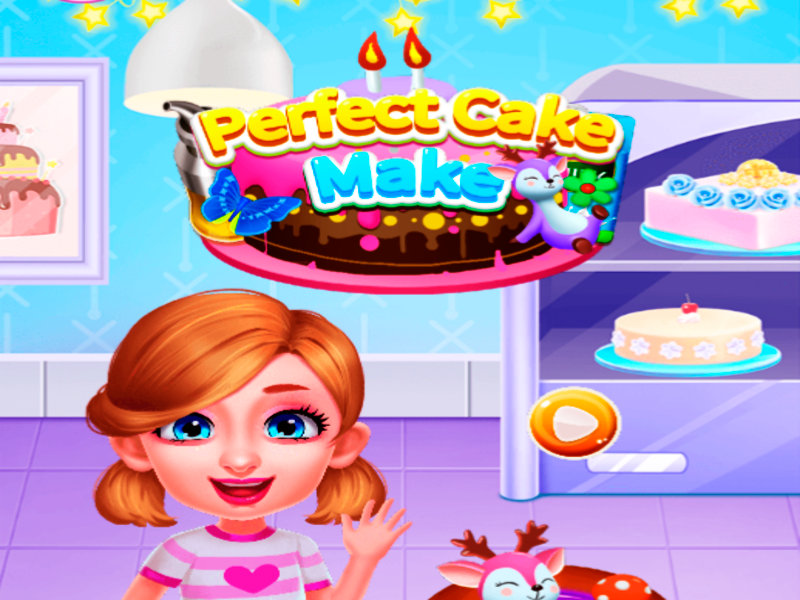 Spel Perfekt tårtstillverkare på nätet