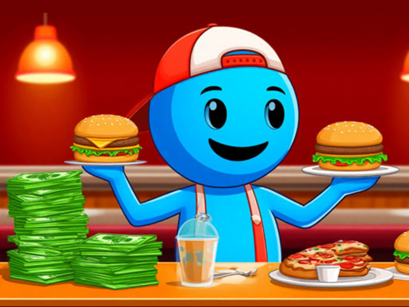 Spel Restaurangsimulator: Burgers & Pizza på nätet