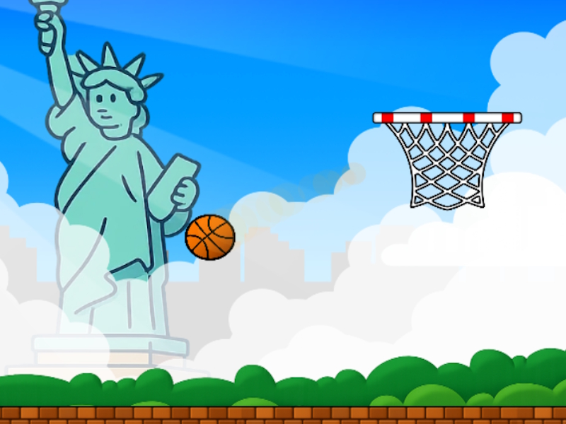 Spel Super basket på nätet