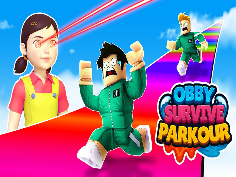 Spel Obby Survive Parkour på nätet
