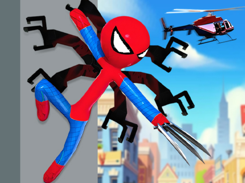 Spel Spiderlox temaparkstrid på nätet