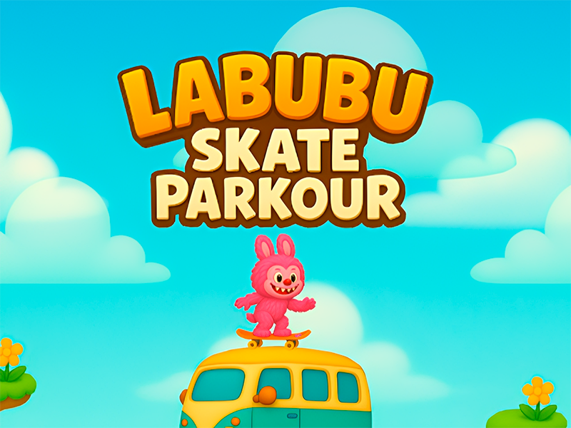 Spel Labubu Skate Parkour på nätet